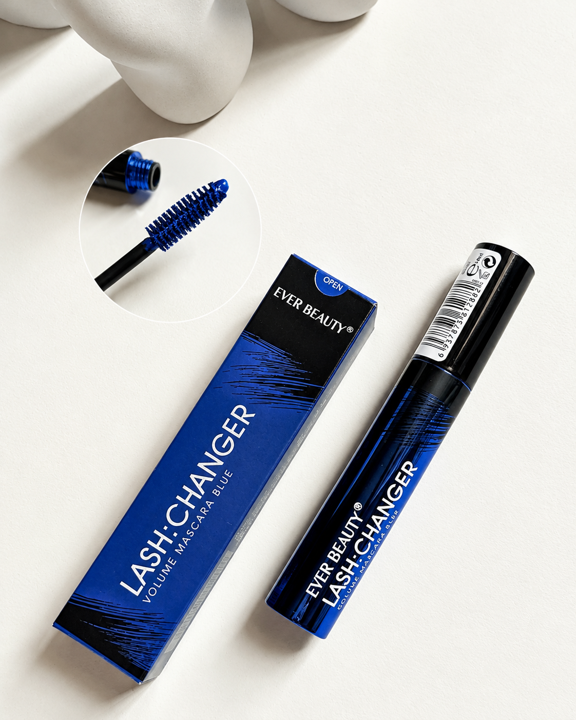 ریمل آبی اور بیوتی مدل LASH:CHANGER حجم‌دهنده، بند کننده و حالت‌دهنده و ضدآب